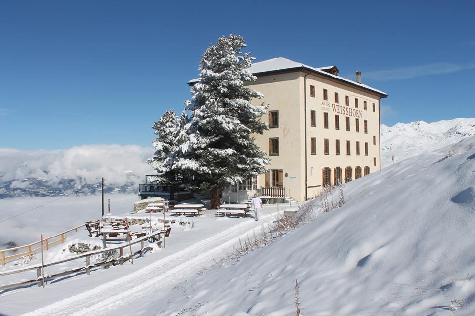 Hotel Weisshorn Sur St-Luc 2337M Saint-Luc Eksteriør billede