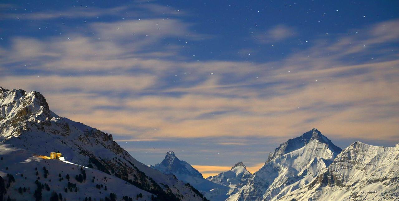 Hotel Weisshorn Sur St-Luc 2337M Saint-Luc Eksteriør billede