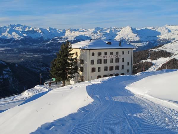 Hotel Weisshorn Sur St-Luc 2337M Saint-Luc Eksteriør billede
